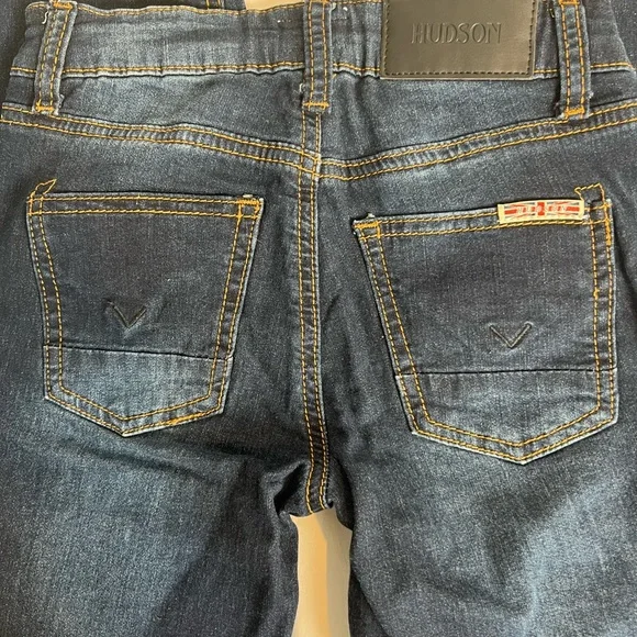 Girls Hudson Jeans dark Blue adjustable waist Size 6 - Picture 7 of 7